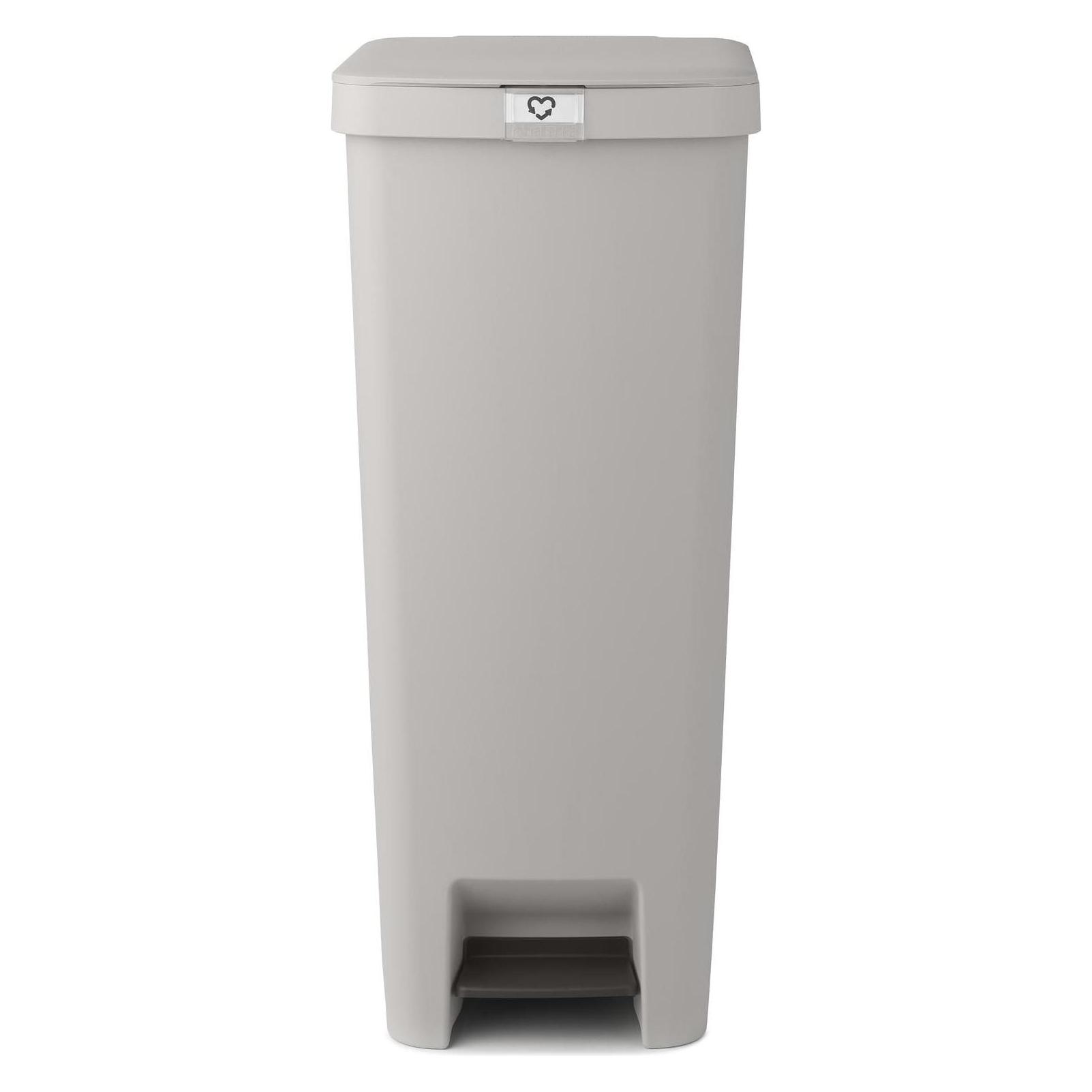 Brabantia Abfalleimer StepUp 40 l, Grau (40 l) (808005)