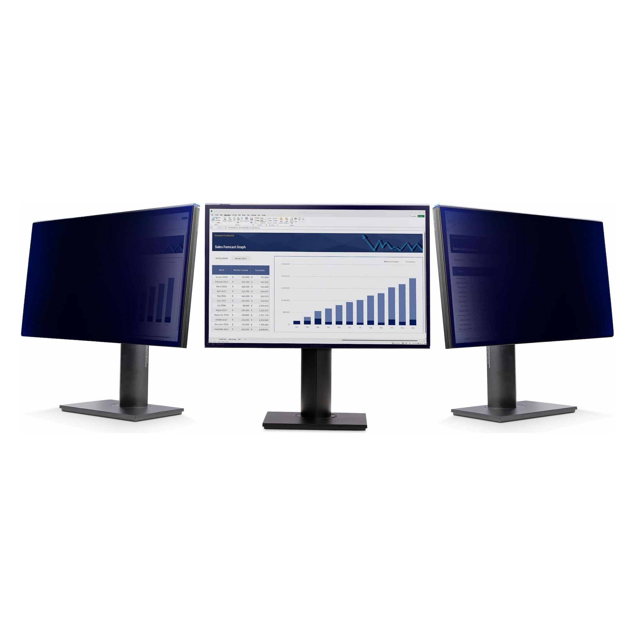 StarTech COM 60,45cm 23,8Zoll 16:9 Computer Monitor Blickschutzfilter Hängefilter/Acrylfilter Sichsc (23.82", 16:9) (238A-PRIVACY-SCREEN)