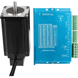 NEMA23-04CL - Schrittmotor NEMA+Treiber 23, 1,8 °, 4,2 A, 3,15 V