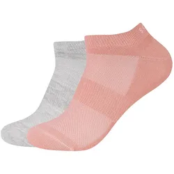 2er Pack s.Oliver Originals Bamboo Sneakersocken 4040 - coral cloud 39-42
