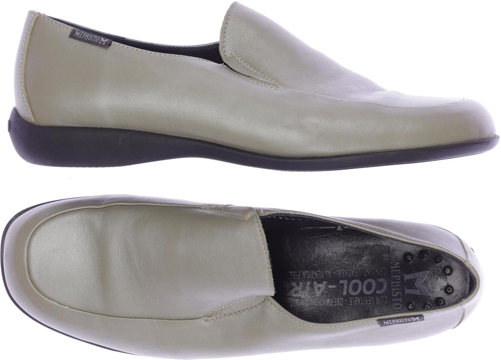 Mephisto Damen Halbschuh, Grün, Gr. EU 41 (US 9.5), Leder - Second Hand