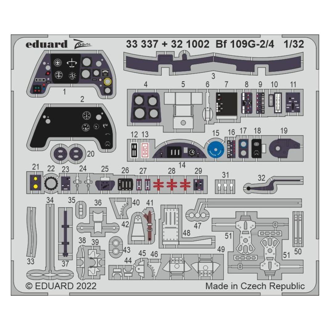 Eduard Bf 109G-2/4 for REVELL (33337)