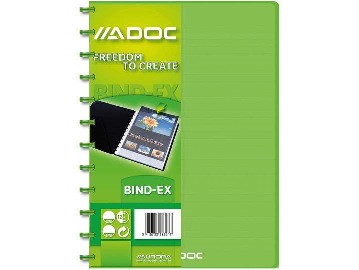 Adoc Sichtbuch A4 5532.200 grün