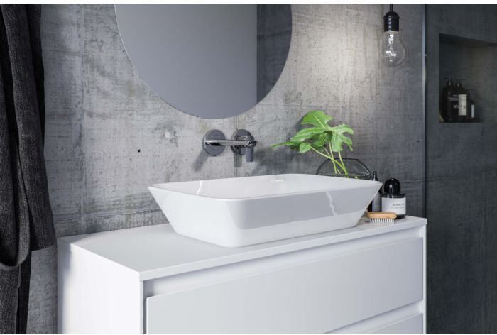 Ideal Standard Air Aufsatzschale E0348MA 60 x 40 cm, weiss mit Ideal Plus