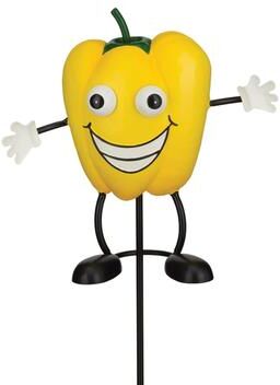 Regal Art & Gifts Regal Art & Gift 18 Inch Veggie Stake - Bell Pepper