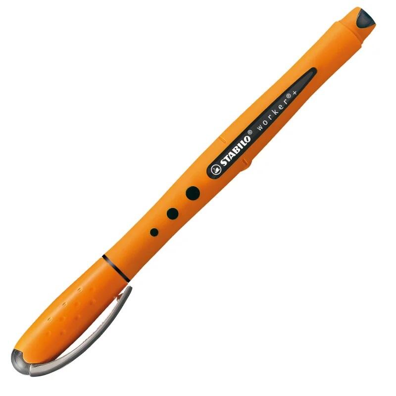 STABILO worker+ Tintenroller - 0,5 mm - schwarz 2018/46