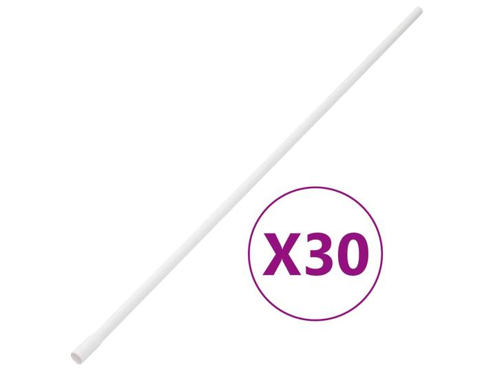 vidaXL Installationsrohre mit Clips Ø16 mm 30 m PVC