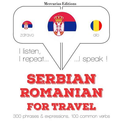 Travel words and phrases in Romanian - JM Gardner, Audio, 9782821139633