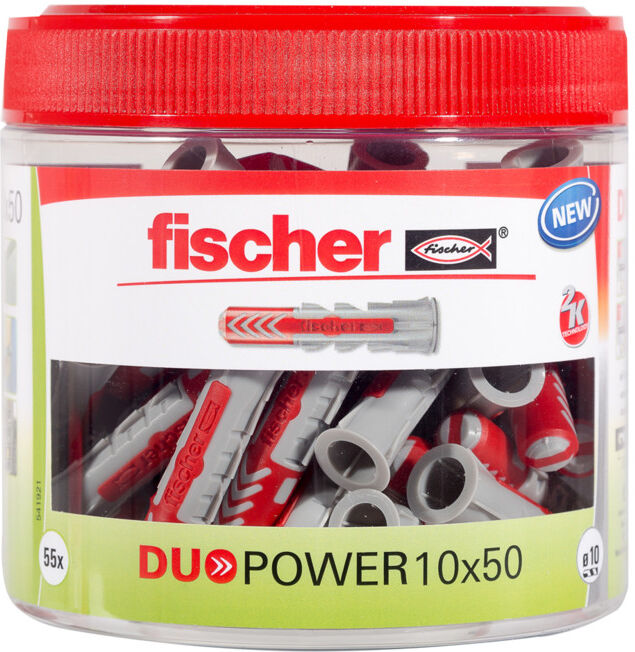 fischer DUOPOWER 10x50 chevilles à expansion (55) (541921)