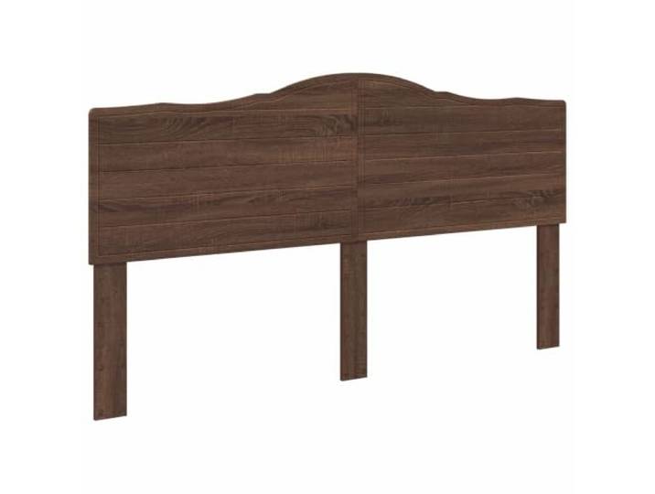 Makastle Kopfteil Braun Eichen-Optik Holzwerkstoff 203x100 cm Stabile Konstruktion