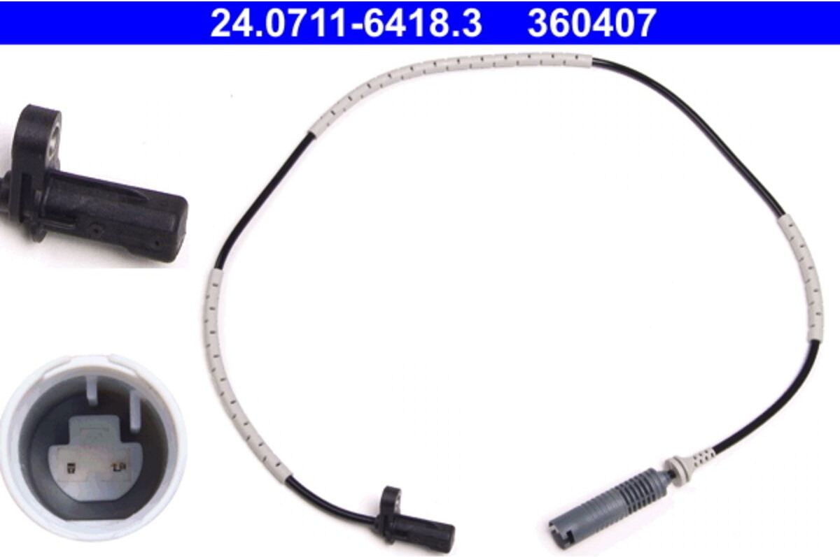 Sensor, Raddrehzahl ATE 24.0711-6418.3