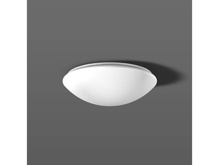 BEGA RZB Flat Polymero Deckenlampe on/off 14W 30cm 830, weiß / opal, für Flurbereich, Kunststoff