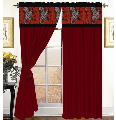 Grand Avenue Liana 4 Piece Luxury Window Set