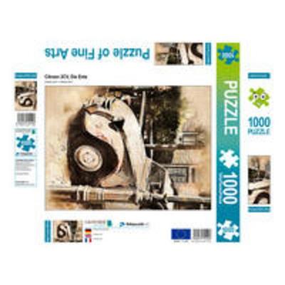 CALVENDO Puzzle Citroen 2CV, Die Ente 1000 Teile Lege-Größe 480 x 640 cm Foto-Puzzle Bild von Peter Roder