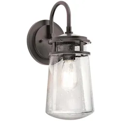 Elstead Lighting, Gartenbeleuchtung, Lyndon Aussen-Wandleuchte E27 38cm Architektonische Bronze IP44 (E27, IP44)
