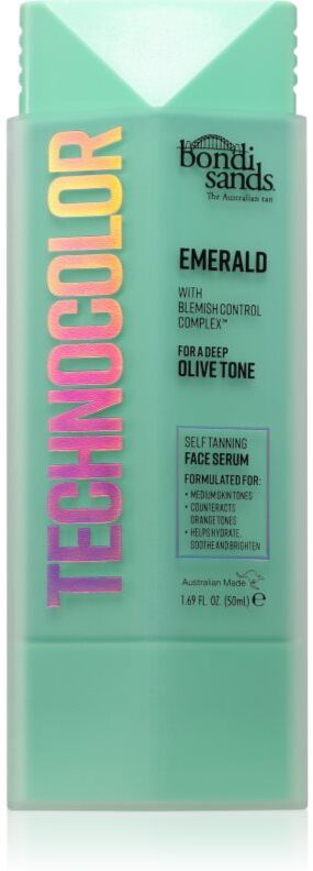 Bondi Sands Technocolor Emerald sérum auto-bronzant visage 50 ml