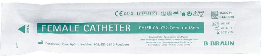 Einmalkatheter Frauen Ch 8 1stk