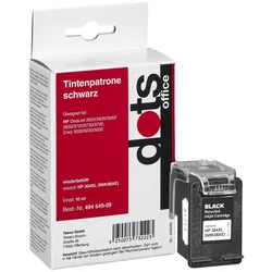 dots Druckerpatrone kompatibel zu HP 304XL (N9K08AE) schwarz pigmentiert