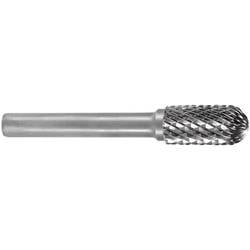 RUKO 116020 Frässtift Hartmetall Walze 6 mm Länge 56 mm Schaftdurchmesser 6 mm