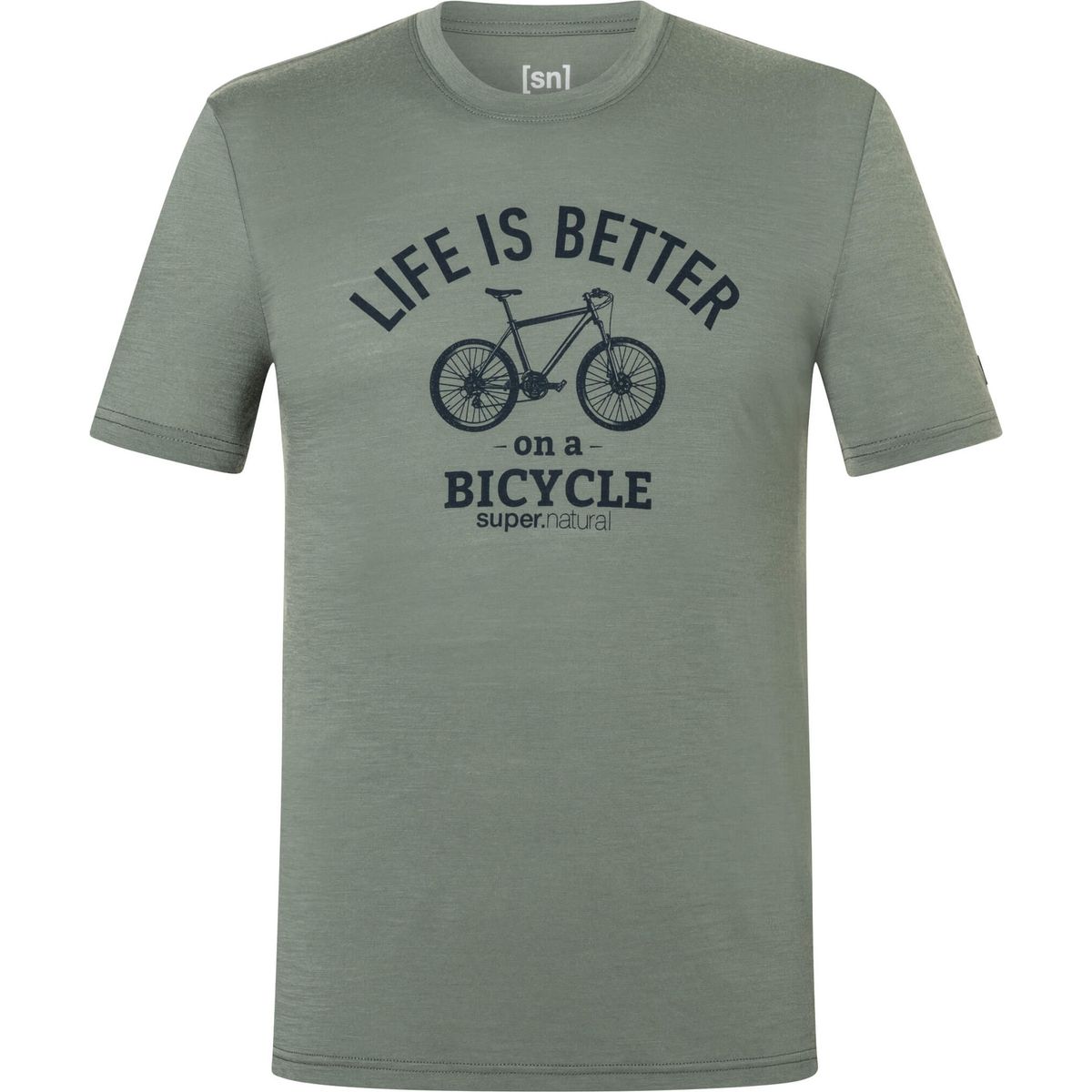 Super.Natural M Better Bike Tee eucalyptus/blueberry (70I) S SNMP0101570IS