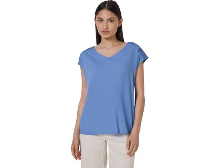 Street One Studio Damesblouse met kant, Sunset Blue, 38