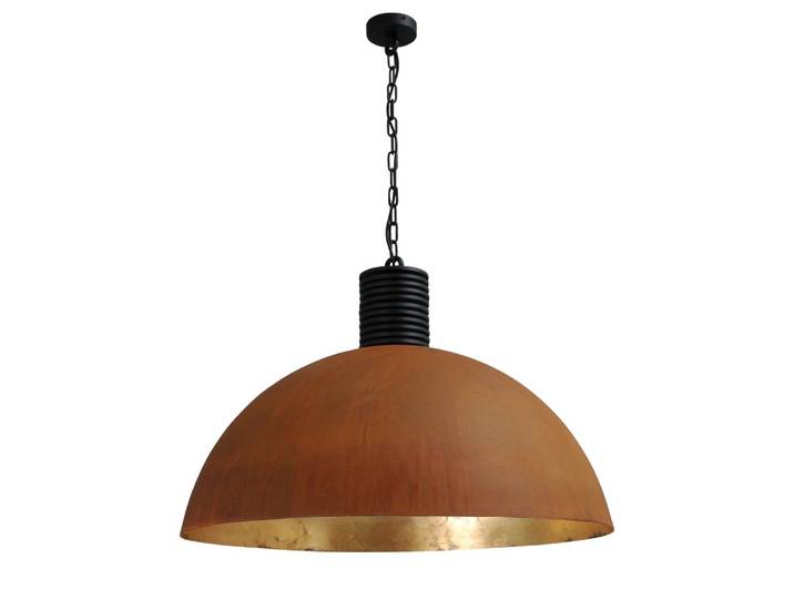 Stoere hanglamp roest Industria 80 Masterlight - 2201-25-08-R-K