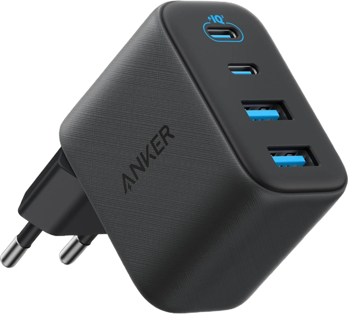 eufy Anker Zolo Ladegerät (50W, 4 Ports) Schwarz