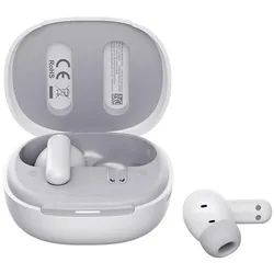 QCY TWS MeloBuds HT16 Headphones (white) (ANC, 28 h, Kabellos), Kopfhörer, Weiss