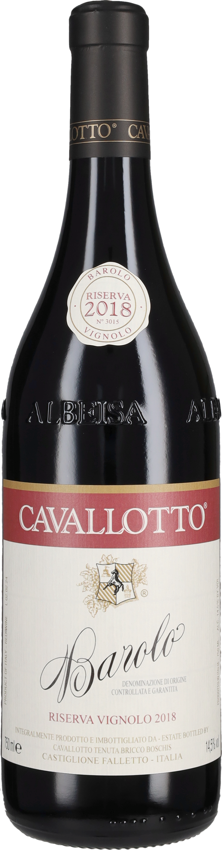 Cavallotto Barolo Riserva 'Vignolo' 2018