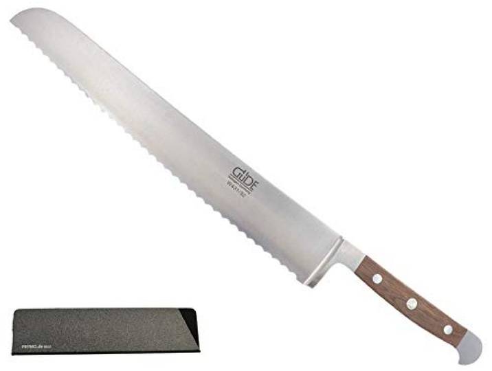 Güde Alpha Walnuss Brotmesser W431/32 32cm geschmiedet rostfrei Brotsäge