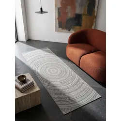 Läufer Pflegeleicht Anthrazit 80x150 cm - BORNO   Kadima Design