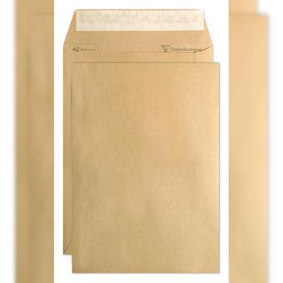 Clairefontaine 500x Versandtaschen haftklebend Kraft 162x229mm/C5 90g - Braun 742C