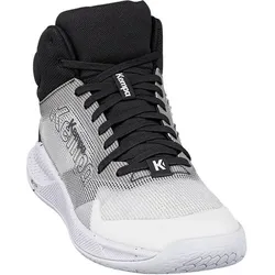 KEMPA Hallen-Sport-Schuhe Kourtfly Mid, Größe 9 in Weiß Weiß