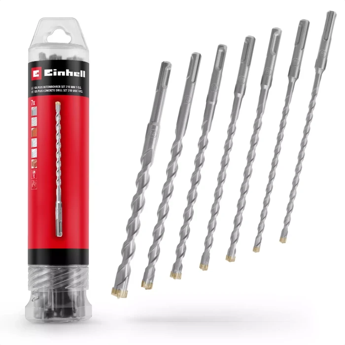 EINHELL 7-tlg. SDS Plus Set 6-14/210 mm, 49265515