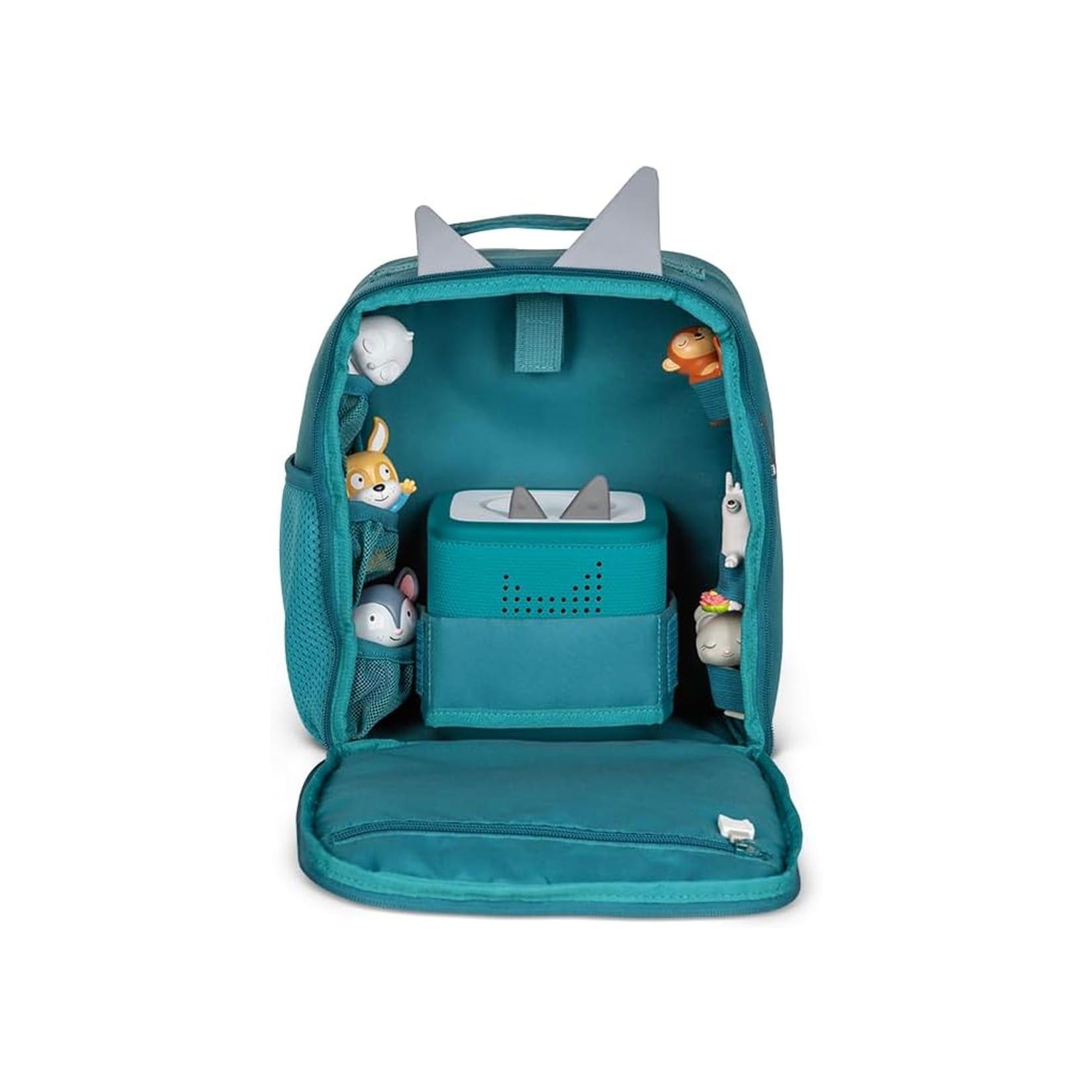 tonies Rucksack - Meeresgrün (inkl. Mini Kreativ-Tonie (90 min Speicherplatz), ab 3 Jahren)