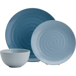 Flamefield Geschirr-Set 12-tlg. shades of blue für 4 Personen
