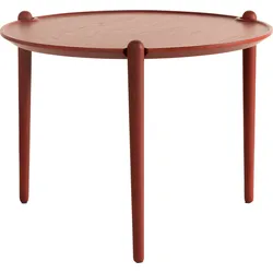 Aria Couchtisch rund, 46 cm, rot