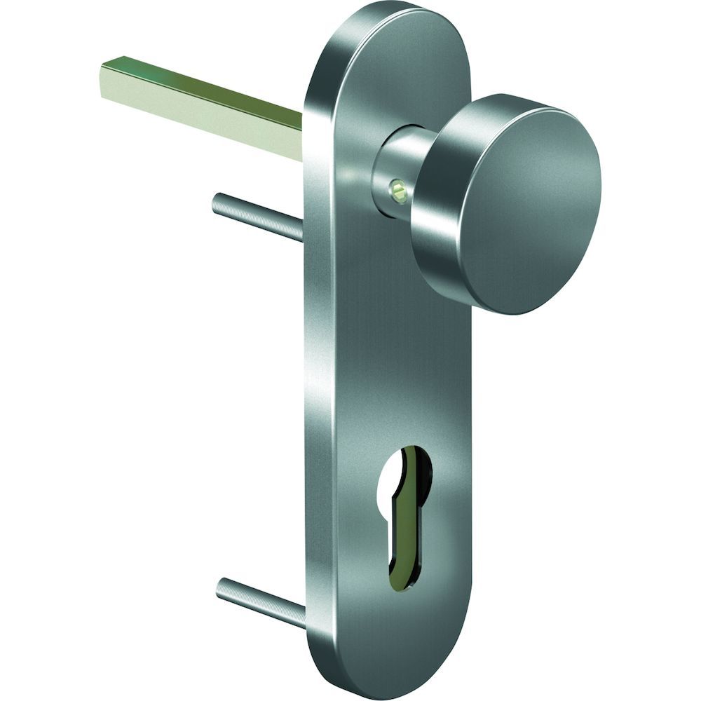 OGRO Knopf auf Kurzschild PR 7050K 3020, Aluminium 90055007698
