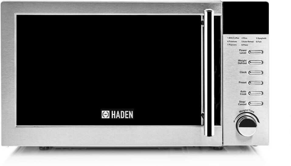 HADEN 45.2cm 20m³ L 800W - Watt Countertop Microwave Silver;Black 26.2cm H X 45.2cm W X 39.3cm D