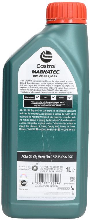 Moottoriöljy Castrol 1609df Magnatec 0w20 1l
