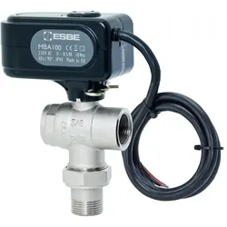 Esbe, Ventil, Motorkugelhahn MBA135 DN25 Kvs11,3, als 3 Wege Zonenventil, 230V, I-AG1"