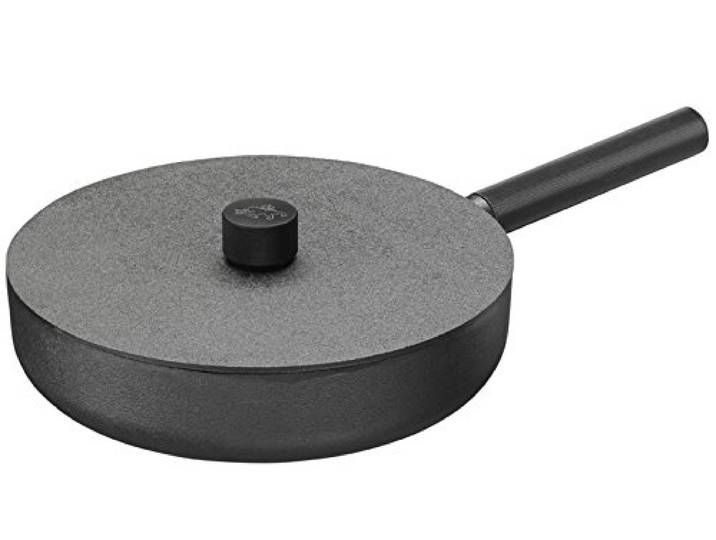 SKEPPSHULT - Schlemmerpfanne Noir - Gusseisen - Gusseisendeckel - Ø 28 cm - für alle Herdarten geeignet