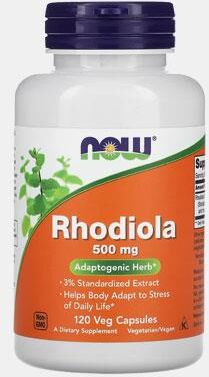 RHODIOLA 500mg 120 CAPSULAS NOW