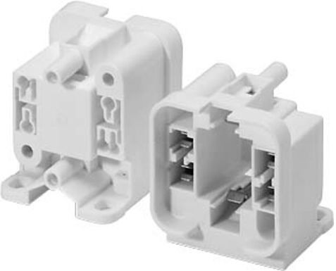 Houben Douille G24q-3/GX24q-3 blanche pour TC-DEL/TC-TEL 527796 (527796)