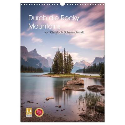 Die kanadischen Rockies (Wandkalender 2026 DIN A3 hoch), CALVENDO Monatskalender