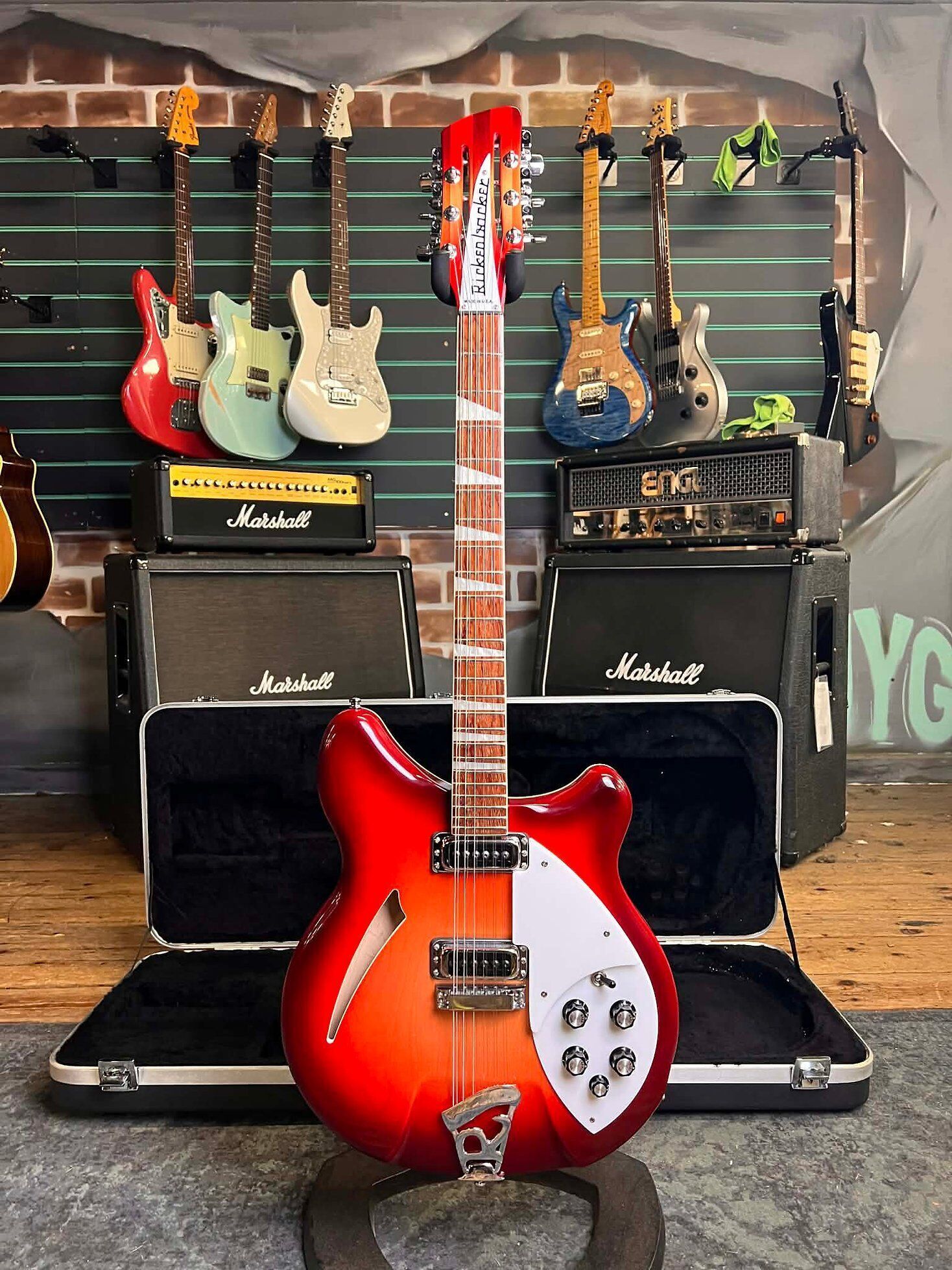 Rickenbacker 360/12 Fireglo 2011 Semi-Hollow 12-String Electric Guitar   Original - Refurbished
