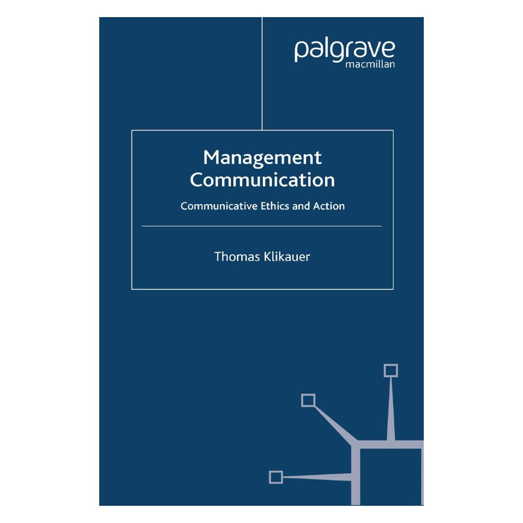 Springer Management Communication (Englisch, Softcover, Thomas Klikauer) (55806571)