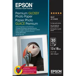 EPSON Prem. Glossy Photop. 13x18cm 13x18cm, 30 Blatt, 255g/m