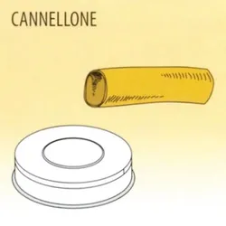 KBS Nudelform Cannellone Per Ripieno Für 50410001 Nudelmaschine 1,5Kg
