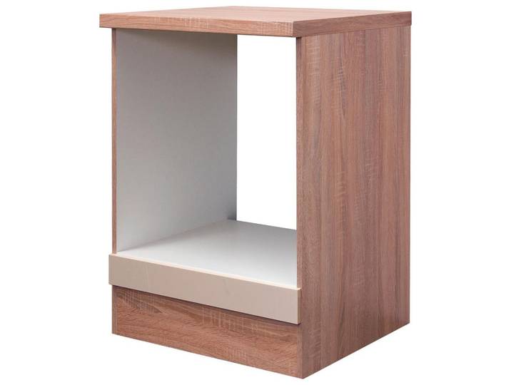 Herdumbauschrank Nepal B: 60cm Kaschmir Glanz + Arbeitsplatte